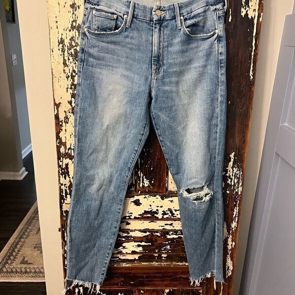 Mother The Looker Ankle Step Fray in Exposed Secret Sister size 29 women’s Jeans - Picture 1 of 11